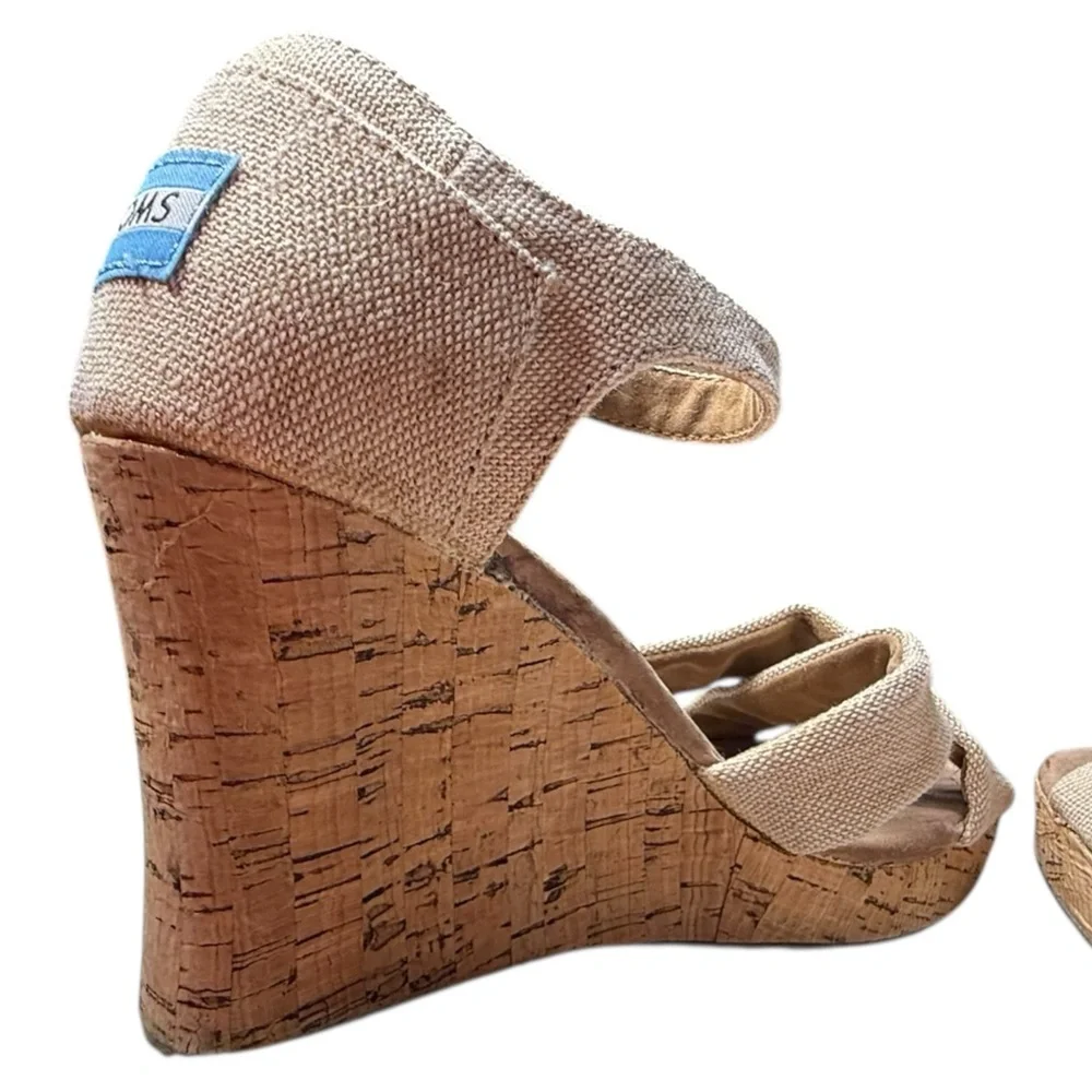 TOMS Sienna wedge sandals